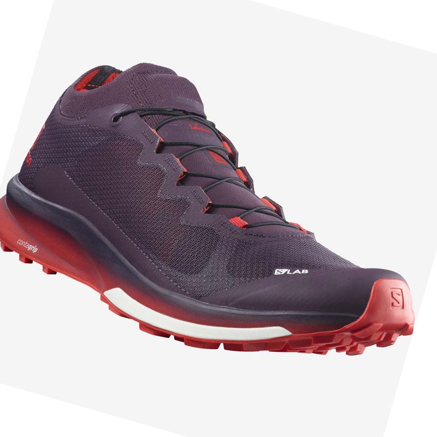 Salomon S/LAB ULTRA 3 Trail Futócipő Férfi Lila | HU 2139AHK